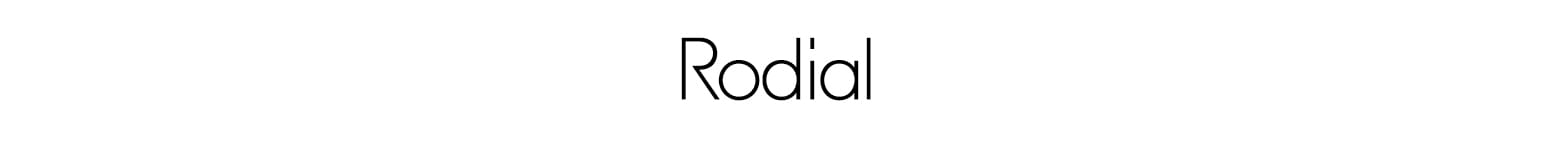 Merklogo van Rodial